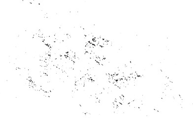Texture grunge background with tiny black dust. Background with little noisy black particles  dust isolated on transparent background.