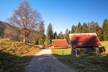 Sentier du char, Bellecombe-en-Bauges