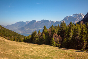 Sentier du char, Bellecombe-en-Bauges