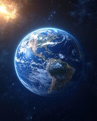 Obraz premium Earth in Space