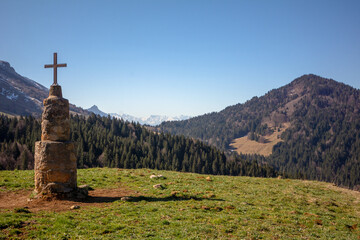 Sentier du char, Bellecombe-en-Bauges