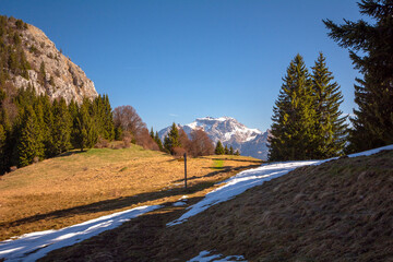 Sentier du char, Bellecombe-en-Bauges