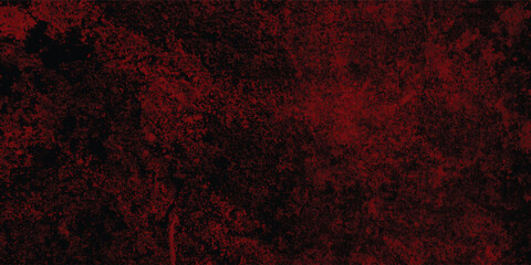 Worn-Out Texture in Black and Red Tones with a Dirty Grunge Feel for Abstract Background Artwork

