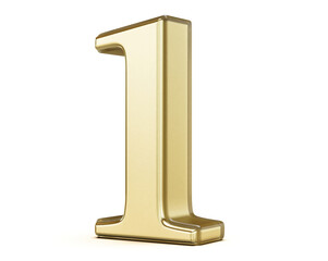 3d golden number 1