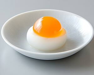 White Pickled Food Dessert with Translucent Top