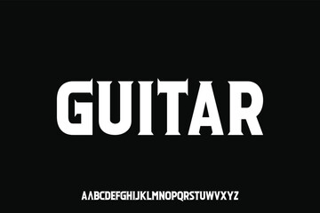 Display alphabet font vector design suitable for headline, poster, logo, magazine and many more