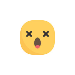 shocked and surprised emoticon