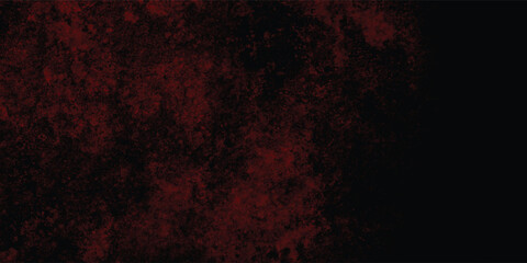 Artistic Grunge Surface with Blood-Red Texture Over Black Background for Mysterious and Haunting Designs


