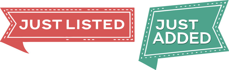 Just Listed, Just Added - New Property for Sale, Real Estate