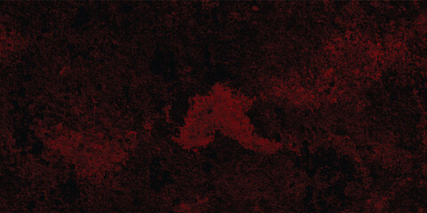 Abstract Red Grunge Pattern on Black Canvas for Use in Posters, Covers, and Creative Backgrounds

