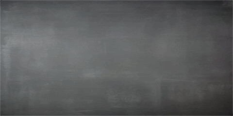 Grunge-Style Panoramic Concrete Surface with a Deep Black Chalkboard Feel, Rugged Slate Patterns, and Subtle Wear for a Realistic and Moody Atmosphere
