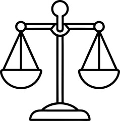 Weight Scale Icons with transparent background