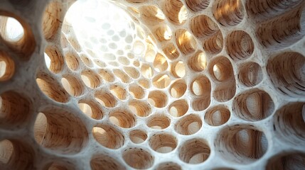 Inclusive interaction space represented as concentric supportive structures