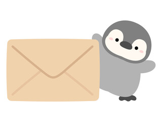 手紙とペンギン