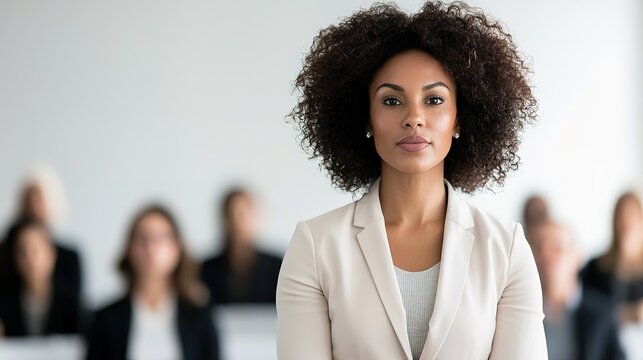 Empowering leadership workshop corporate office professional event modern environment engaging viewpoint growth concept