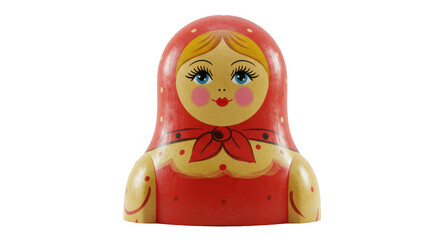 Isolated Russian Doll