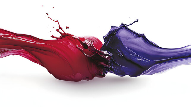 waves blending deep purple, cyan, and magenta in a smooth, flowing pattern 