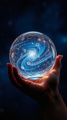 Holding the Universe a Glimpse Into Galaxy Held in Hand