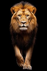 Fototapeta premium Majestic Lion Stride
