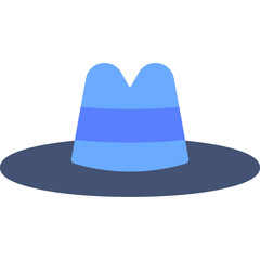 Hat single vector illustration icon