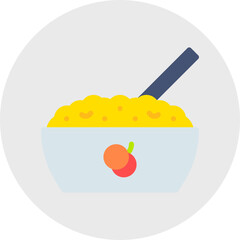 Cranberry Sauce single vector illustration icon