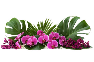 Tropical Arrangement With Vibrant Pink