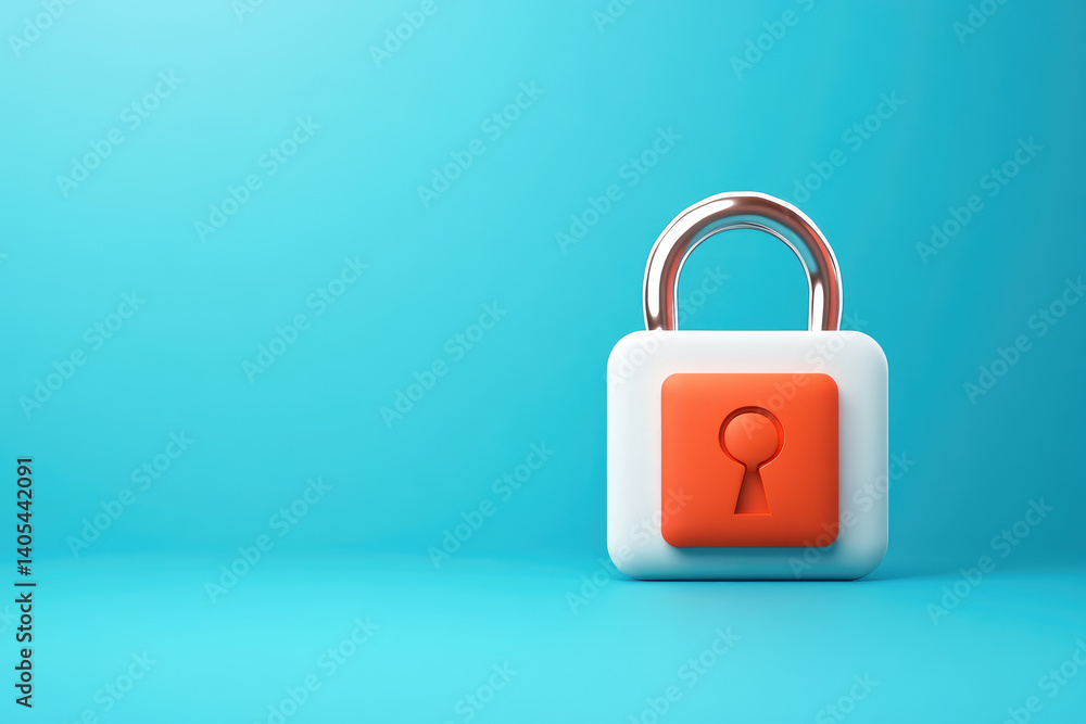 Poster secure your digital future understanding the importance of padlocks in cybersecurity online image mi