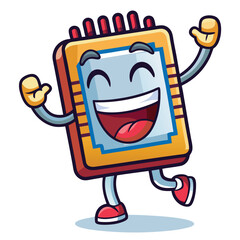 Happy Chip Character