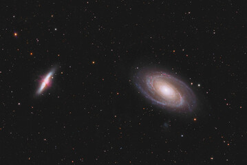Bodes Galaxy and Cigar Galaxy
