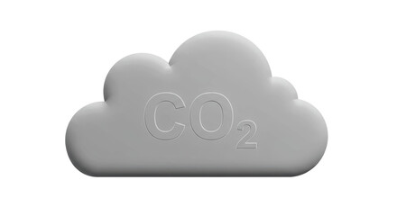 Isolated CO2 Cloud
