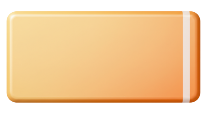 Isolated Yellow-Orange Rectangle
