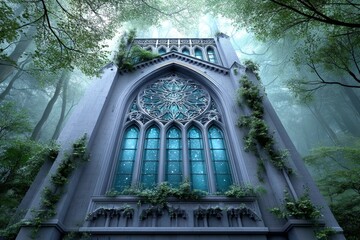 Gothic world where shadows represent fears of tomorrow