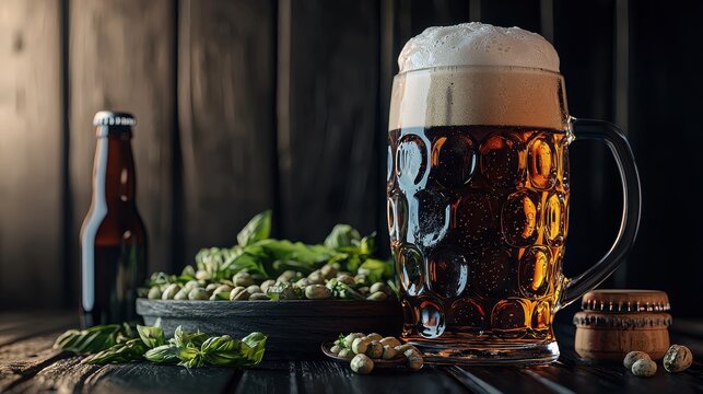 Rustic brewery event craft beer food photography & flavor discovery