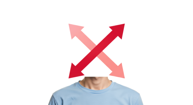 Isolated Arrows on Head