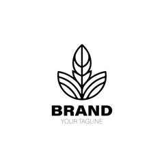 Farm Logo. Farm Logo Design. Farm Logo Brand. Farm Logo Vector Design Isolated on White Background