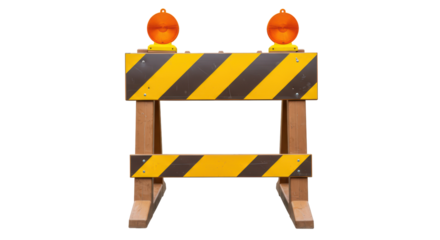 Isolated Road Barrier