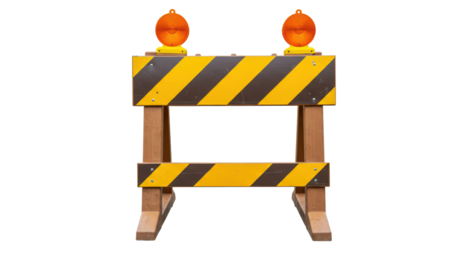 Isolated Road Barrier