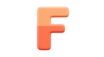 Isolated Letter F