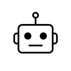 Modern Flat Line Icons for AI, Cloud, Security, VR, AR, Data, Code & App – Minimal Tech Symbols for Web, UI, Mobile, Dashboard, and Future-Focused Design Projects