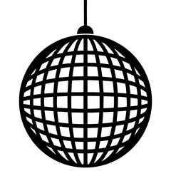 disco ball vector illustration
