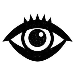 eye icon vector illustration