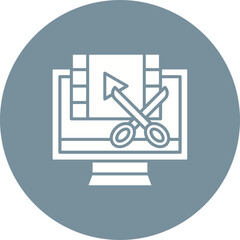 Clip editing Icon