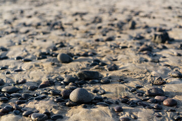 pebbles on the beach