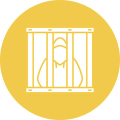 Naklejka premium Jail Icon