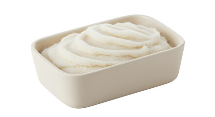Isolated Creamy Cotton