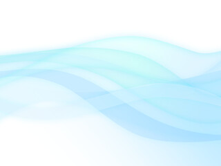 青い 曲線 イメージ画像 背景素材