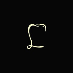 Tooth care icon vector logo template design