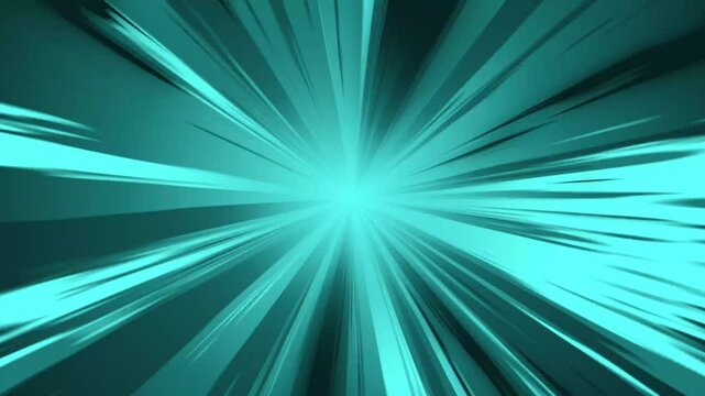 Dynamic abstract video background featuring a teal zooming gradient ideal for motion projects, presentations, vlogs, design backdrops, and cinematic effects