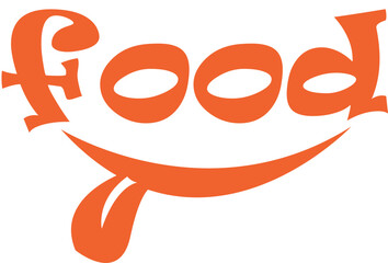 Obraz premium word food