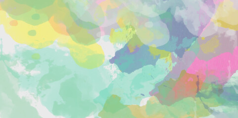 Abstract colorful watercolor background with splashes of texture vector text for cover page . colors: violet and glaucous. cloud, windstorm, pattern, abstract, drawing, beauty. Vibrant paint pattern .